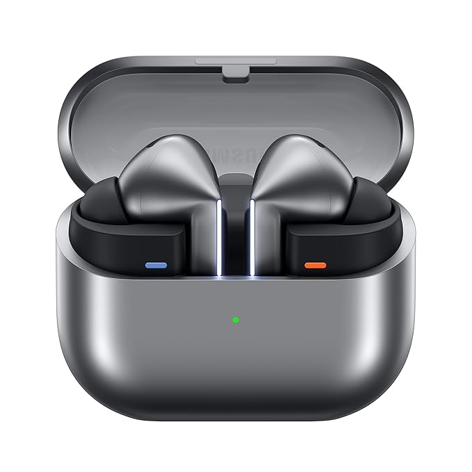 Samsung Galaxy Buds 3 Pro (Silver) with Galaxy AI | Adaptive ANC