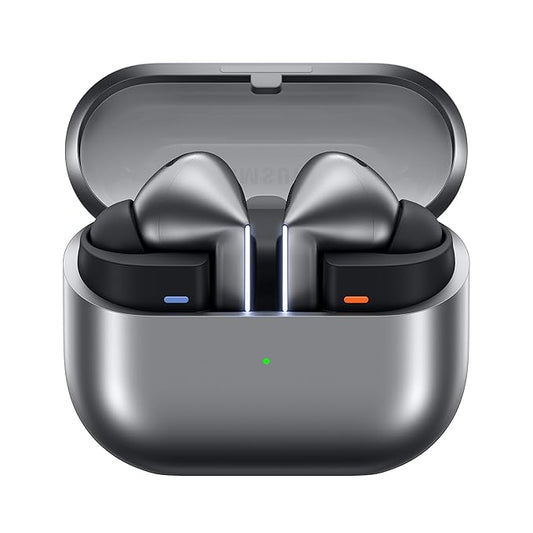 Samsung Galaxy Buds 3 Pro (Silver) with Galaxy AI | Adaptive ANC