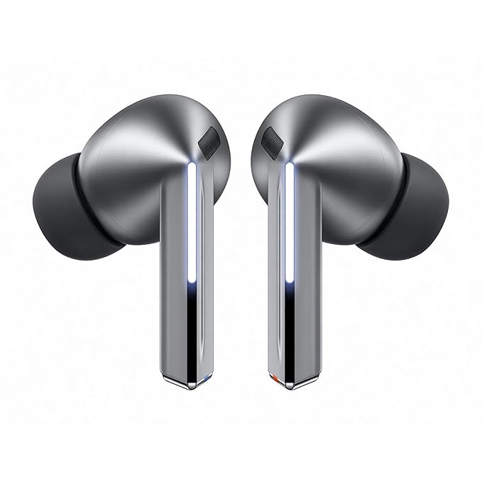 Samsung Galaxy Buds 3 Pro (Silver) with Galaxy AI | Adaptive ANC