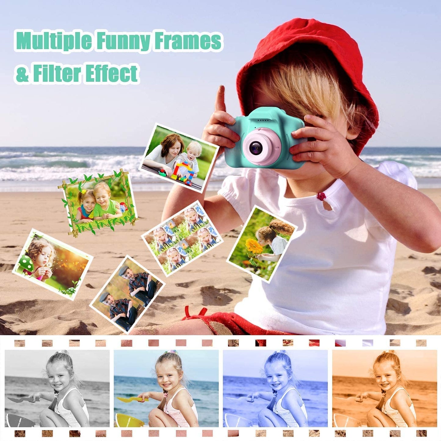 Kids Digital Camera - The for Kids Aged 5 to 10, for Endless Photo Adventures and Creative Exploration