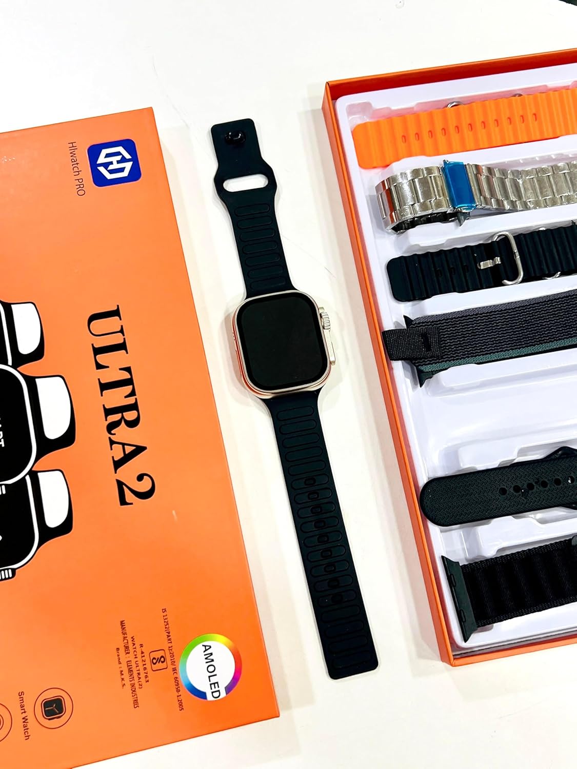 7 In 1 Smartwatch With 7 Awesome Quality Straps