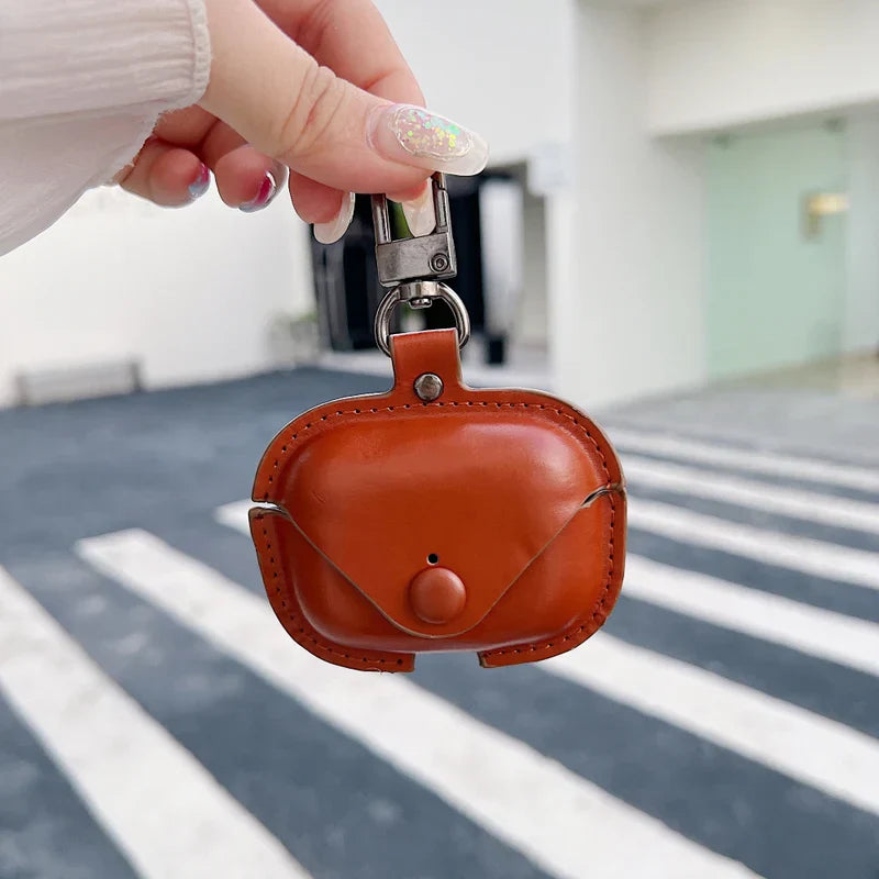 Leather Protective Waterproof Case for Airpods Pro, Pro 2