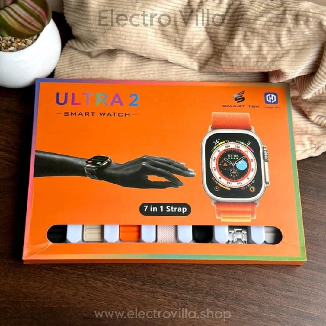 7 in 1 Strap Ultra 49MM Smartwatch Set