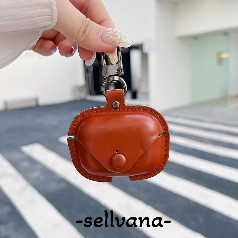 Leather Protective Waterproof Case for Airpods Pro, Pro 2