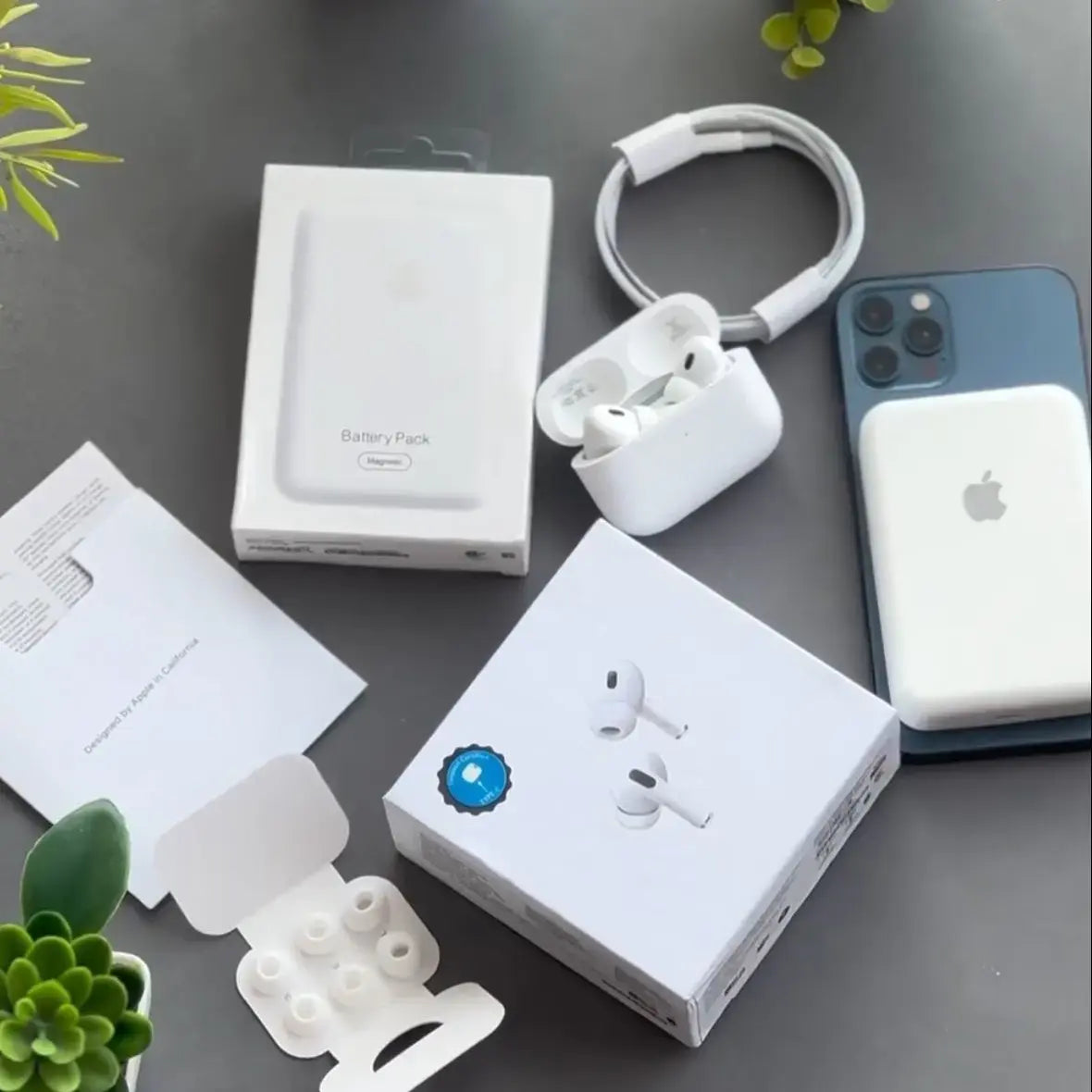 'Top Budget Combo:  Magnetic Battery Pack 5K + Air Pro 2 (USA Quality)'